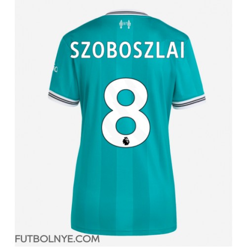 Camiseta Liverpool Dominik Szoboszlai #8 Tercera Equipación para mujer 2025-26 manga corta